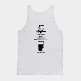 Sci-Fi Weapon SFX - black Tank Top